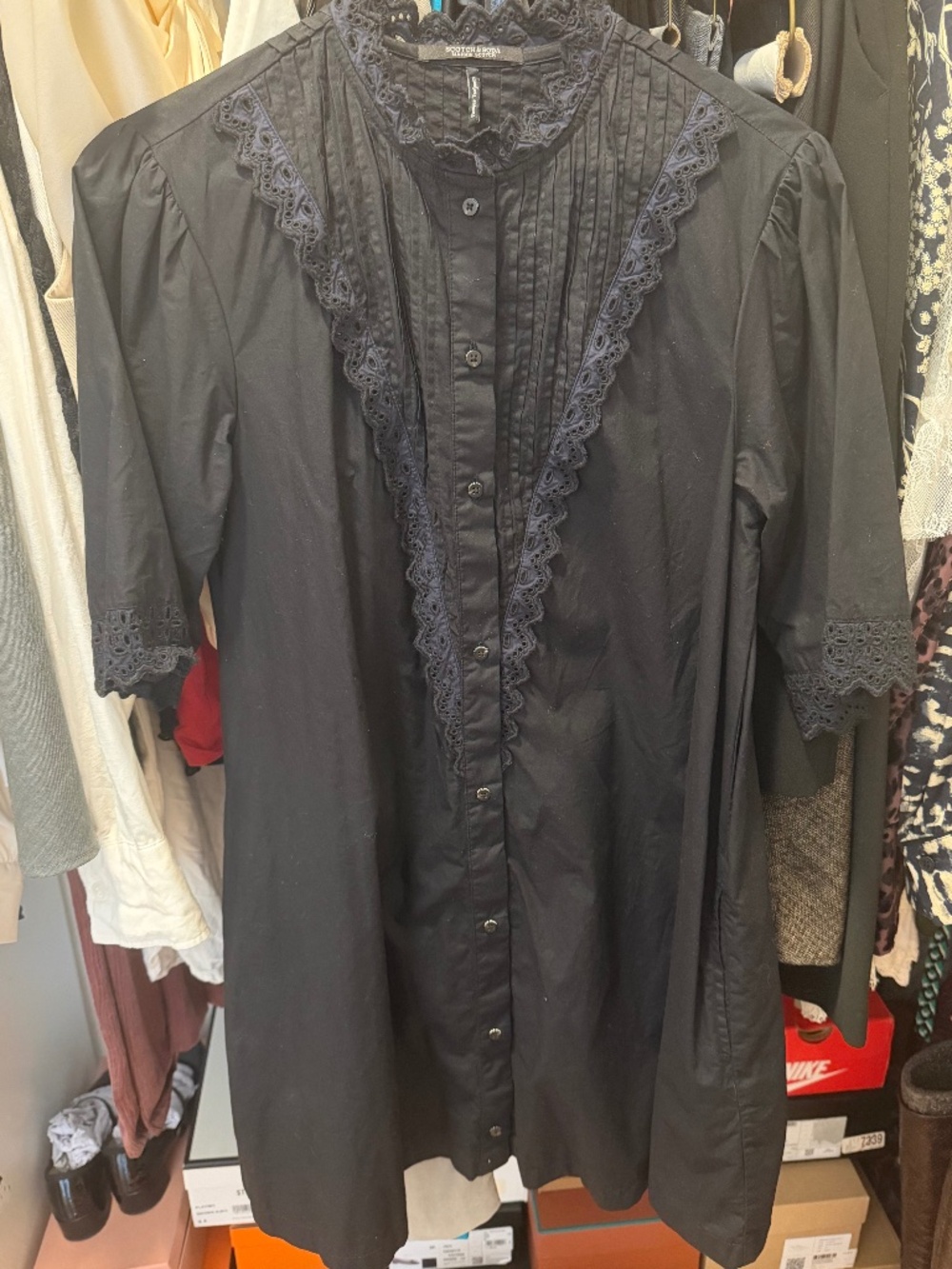A-Shape black dress
